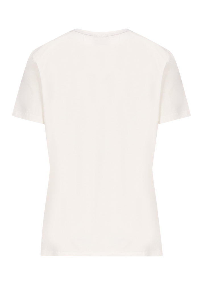 Luis Trenker T-shirt con scritta "Lebensfreude" Offerte