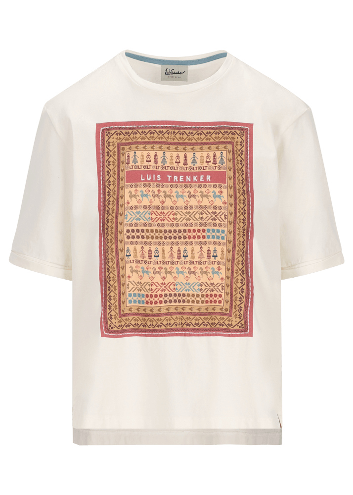 Luis Trenker T-shirt con stampa Ludile Vendita Economica