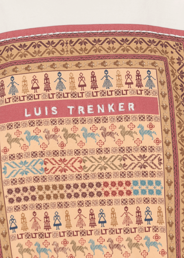 Luis Trenker T-shirt con stampa Ludile Vendita Economica