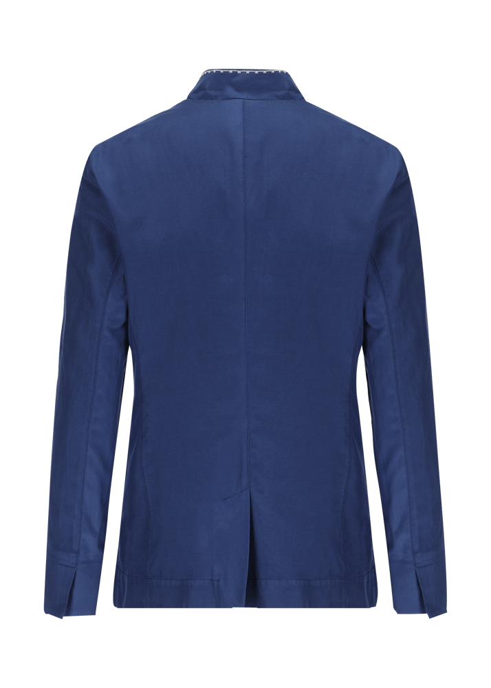Luis Trenker Blazer in misto seta e cotone modello Luranda Qualità