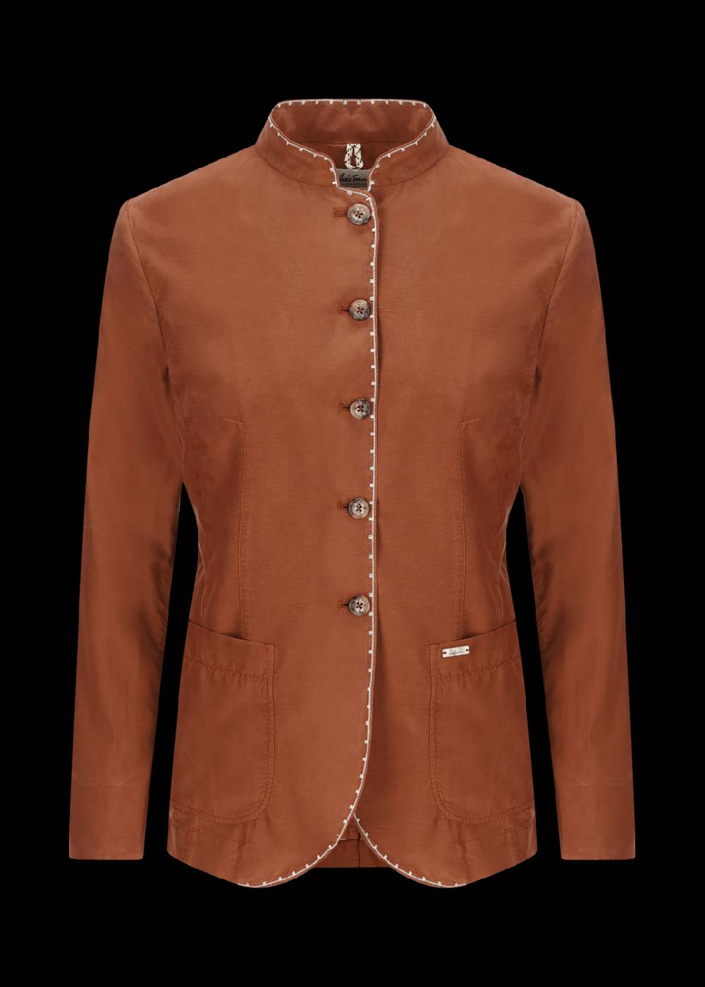 Luis Trenker Blazer in misto seta e cotone modello Luranda Vendita