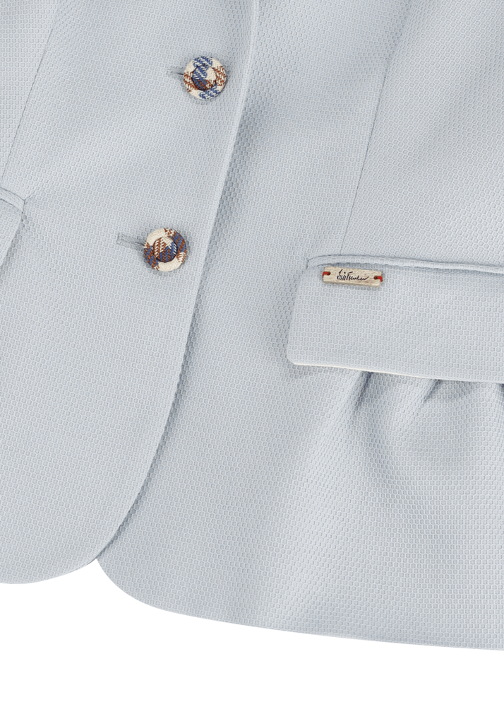 Luis Trenker Blazer in piqué di cotone elasticizzato modello Lurosina Soddisfazione Garantita