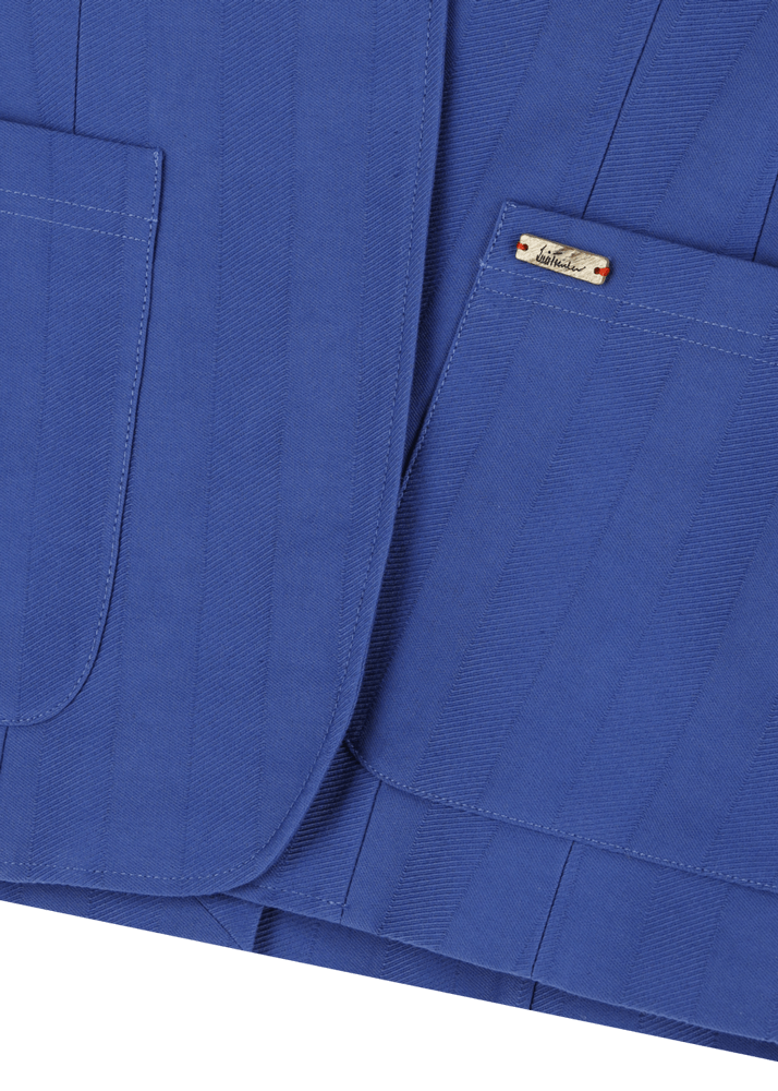 Luis Trenker Blazer monopetto con bottone singolo in tessuto strutturato modello Luregina Promozione Limitata