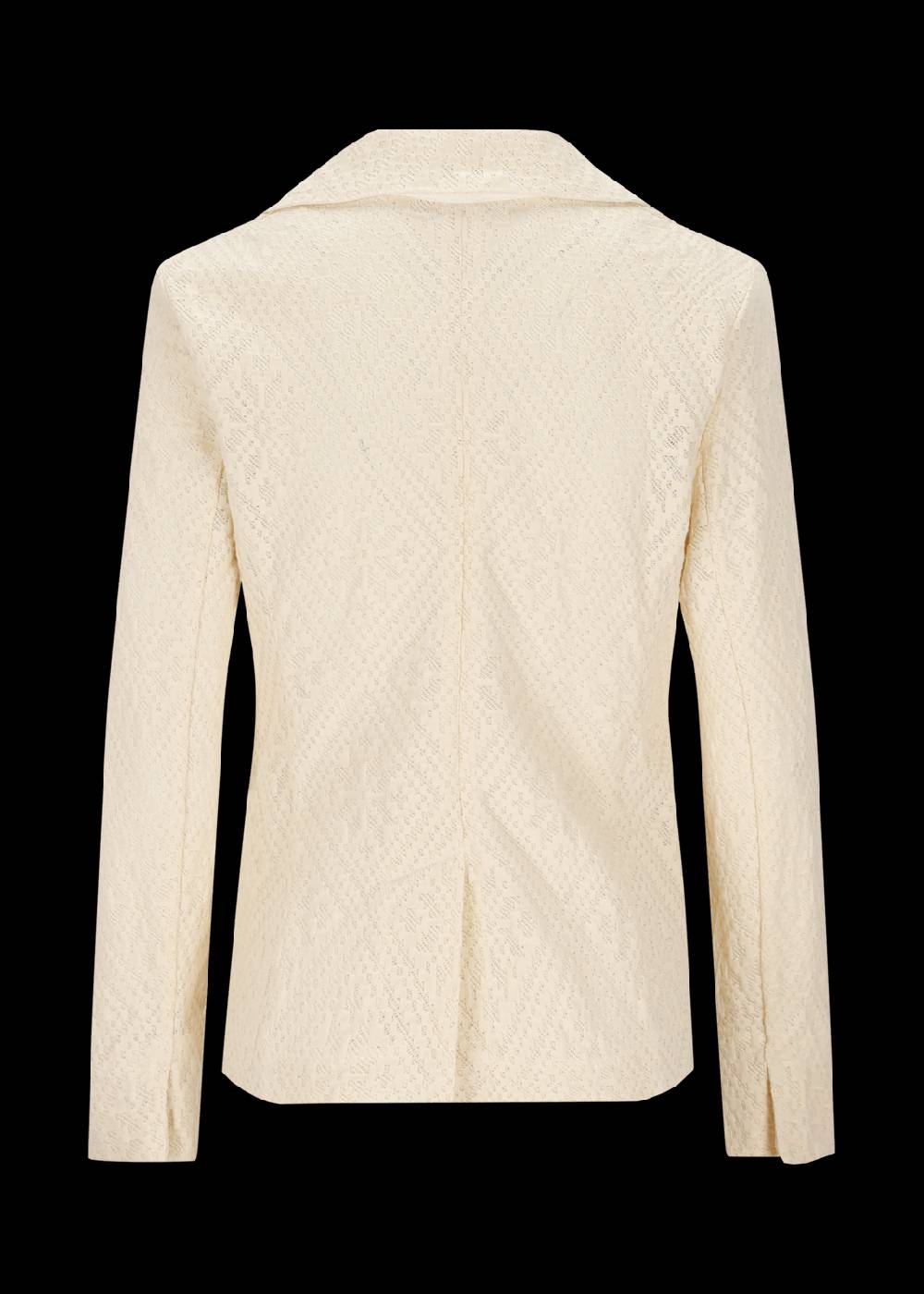 Luis Trenker Blazer monopetto a un bottone in pizzo e jersey modello Luregina Fino Al -60%