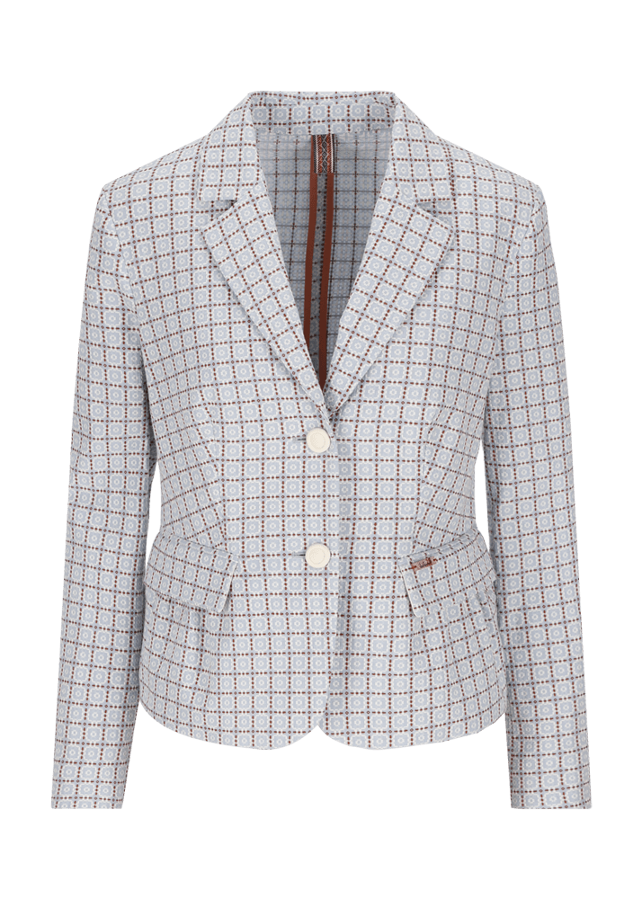 Luis Trenker Blazer in cotone jacquard modello Luramona Moda