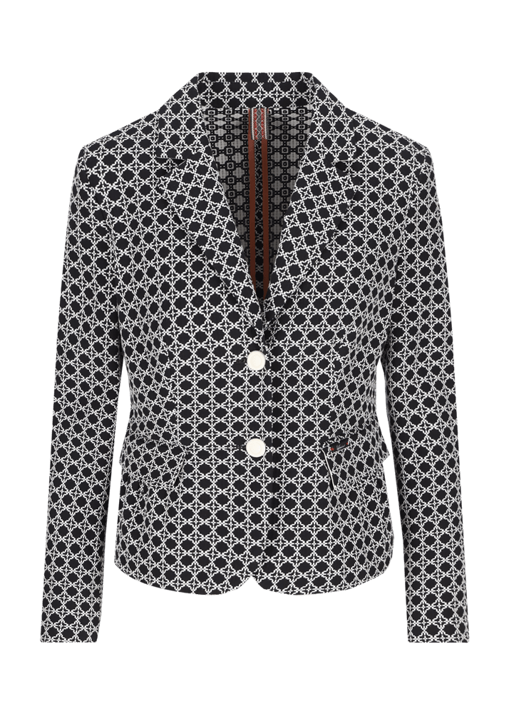 Luis Trenker Blazer in cotone jacquard modello Luramona Spedizione gratuita