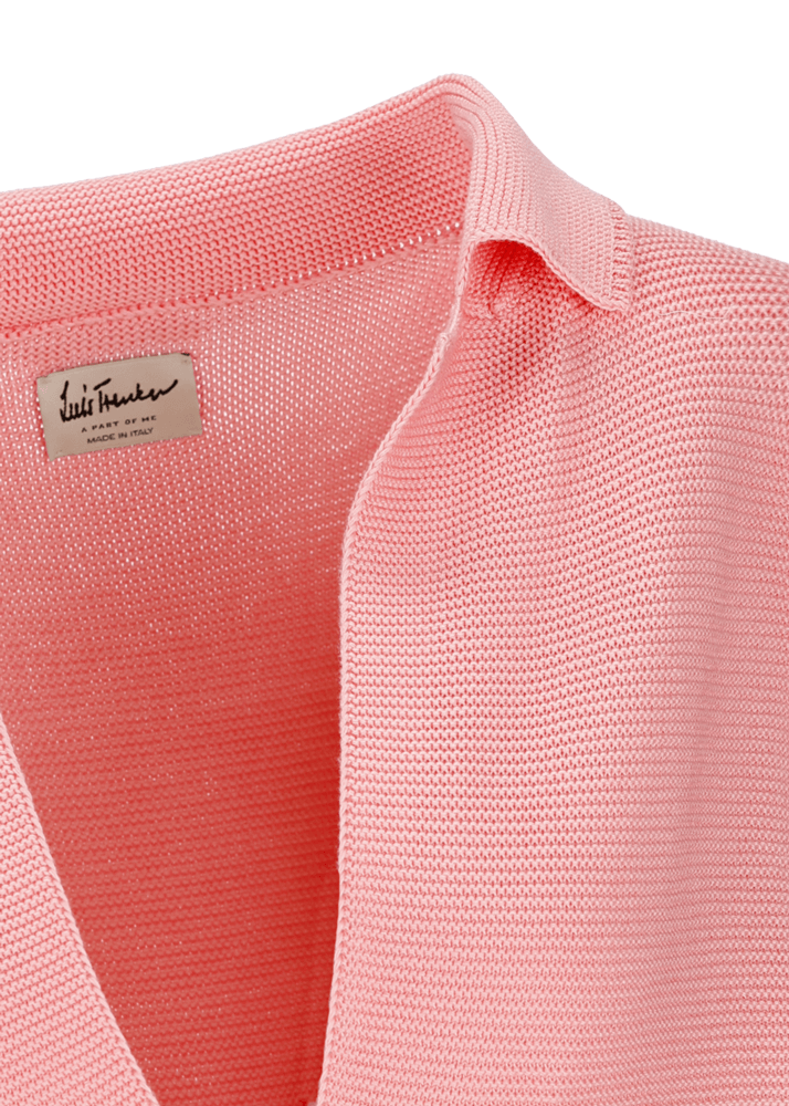 Luis Trenker Cardigan in maglia con profondo scollo a V modello Lualice Presa