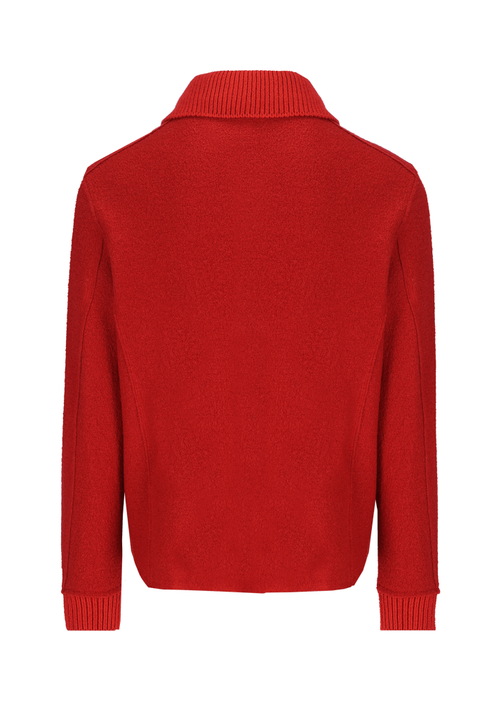 Luis Trenker Giacca camicia in lana follata Lustanley Outlet