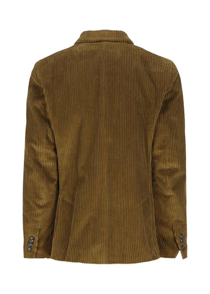 Luis Trenker Blazer in velluto a coste con collo a revers Lusimone Saldi Di Fabbrica
