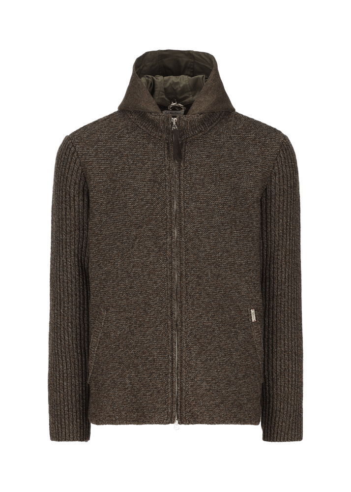 Luis Trenker Cardigan in misto lana merino Luwallace Moda