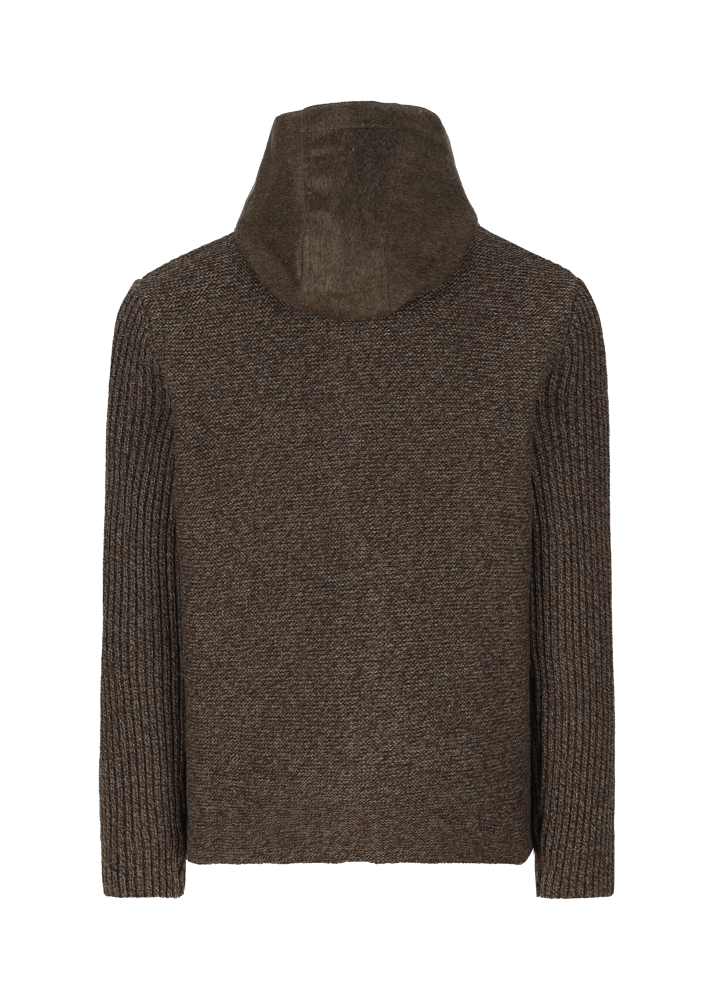 Luis Trenker Cardigan in misto lana merino Luwallace Moda