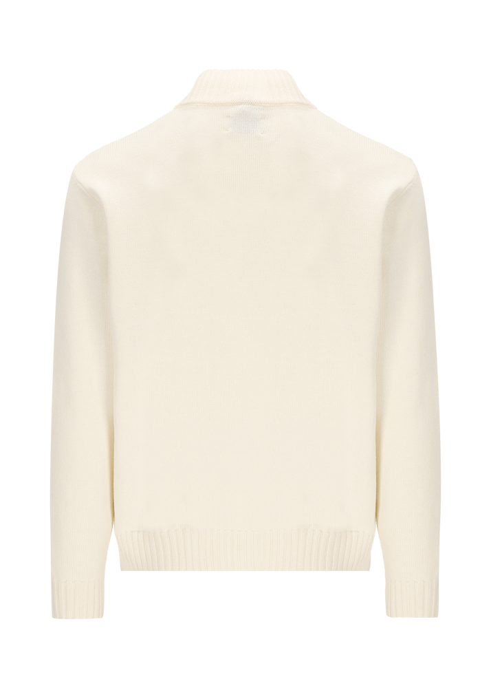 Luis Trenker Cardigan in lana merino Luwall Italia