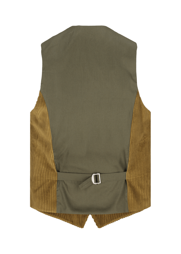 Luis Trenker Gilet in velluto a coste Lusebastian Sottocosto