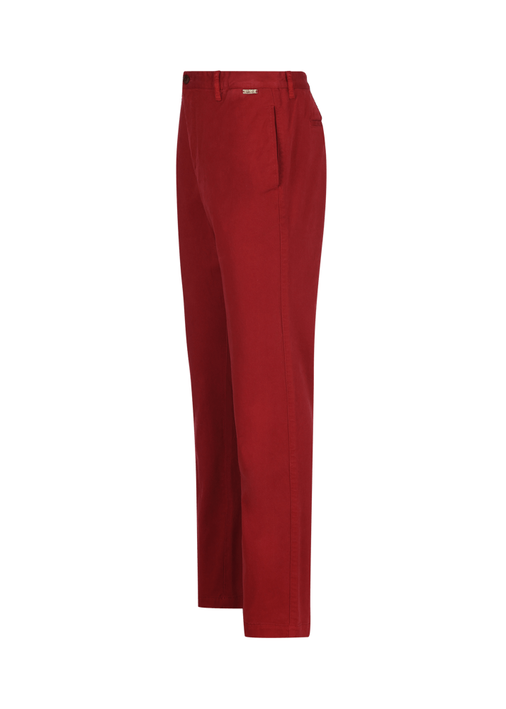 Luis Trenker Pantaloni chino in cotone elasticizzato modello Lubono In Vendita