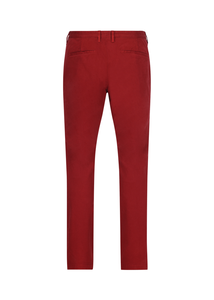 Luis Trenker Pantaloni chino in cotone elasticizzato modello Lubono In Vendita
