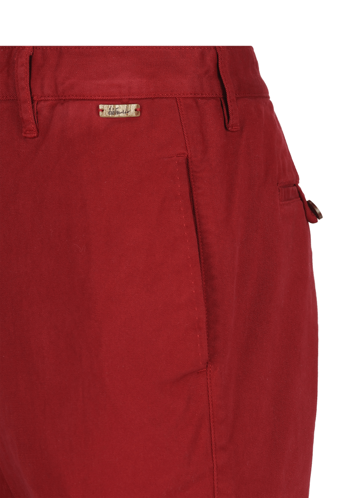 Luis Trenker Pantaloni chino in cotone elasticizzato modello Lubono In Vendita