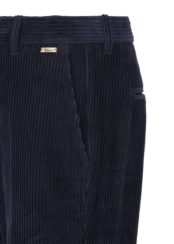 Luis Trenker Pantaloni chino in velluto a coste Lubruneu Saldi Di Fabbrica
