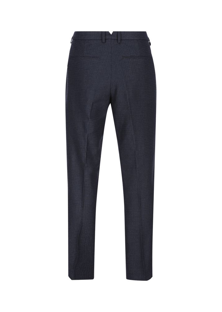 Luis Trenker Pantaloni chino con motivo pied-de-poule Lubogi Vendite Flash