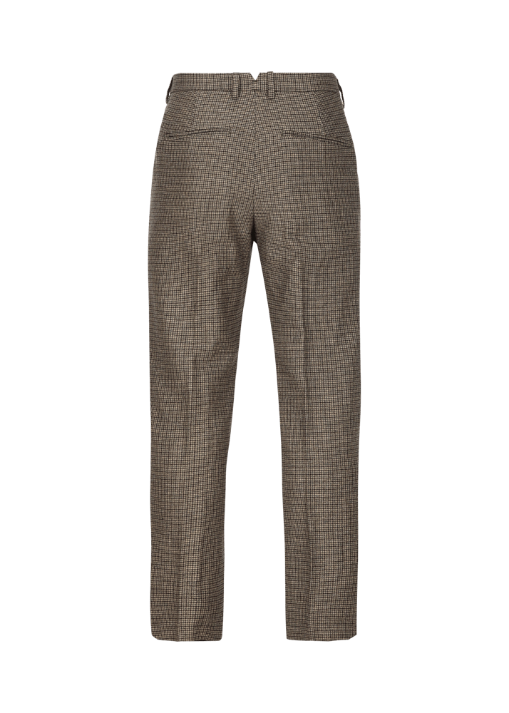Luis Trenker Pantaloni chino con motivo pied-de-poule Lubogi Negozio