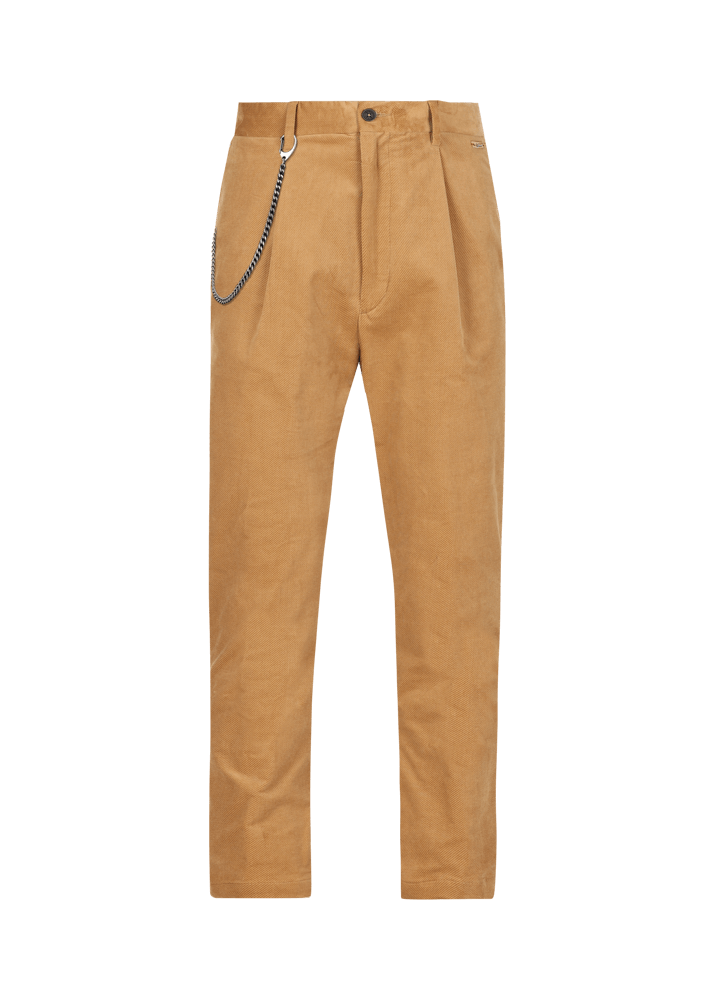 Luis Trenker Pantaloni chino in velluto Lubyron Moda