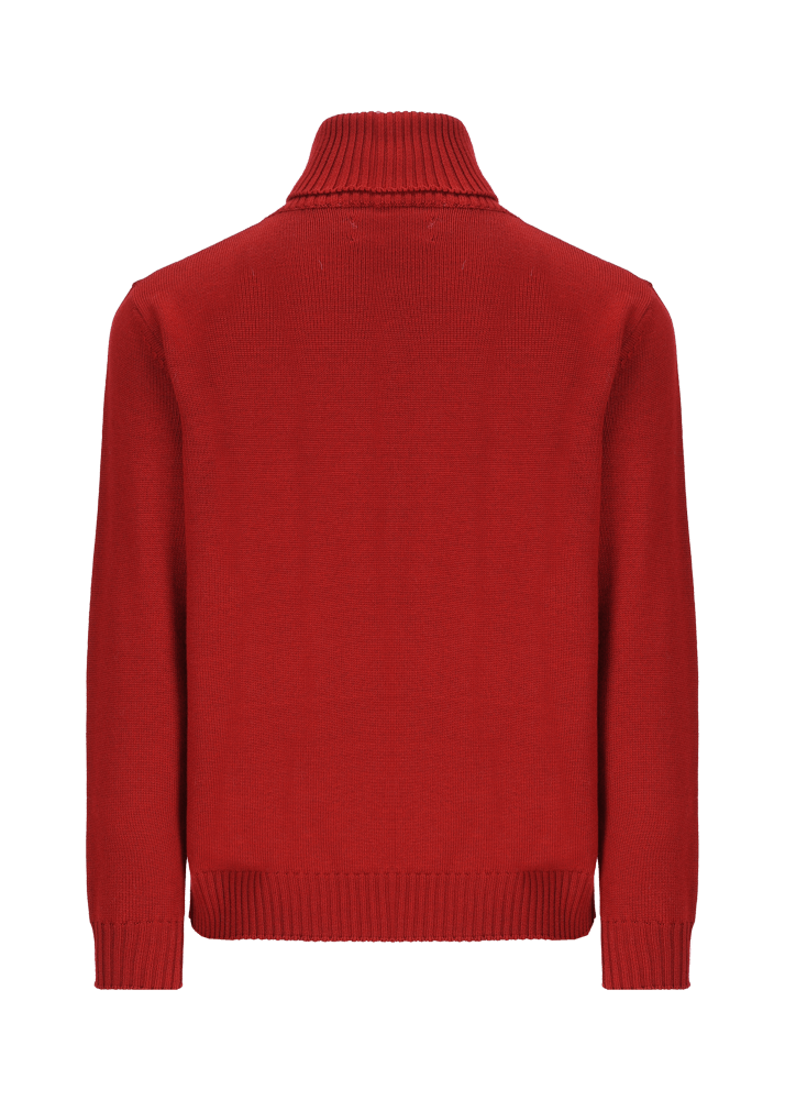 Luis Trenker Pullover a collo alto in lana merino Luwalbert Soddisfazione Garantita