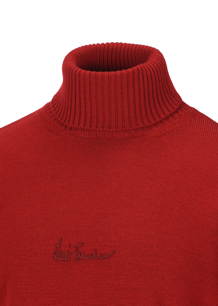 Luis Trenker Pullover a collo alto in lana merino Luwalbert Soddisfazione Garantita