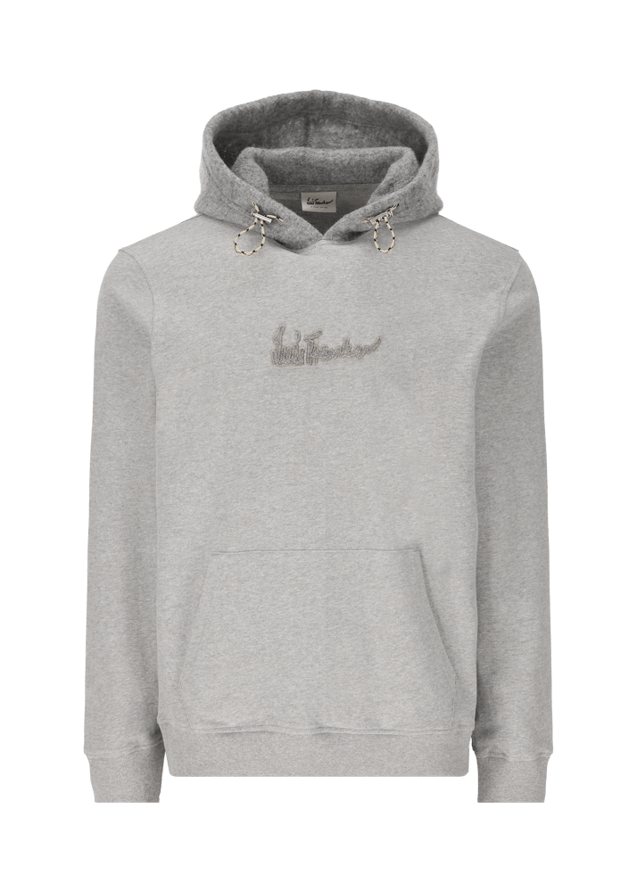 Luis Trenker Pullover con cappuccio e logo Luphilipp Acquista Ora