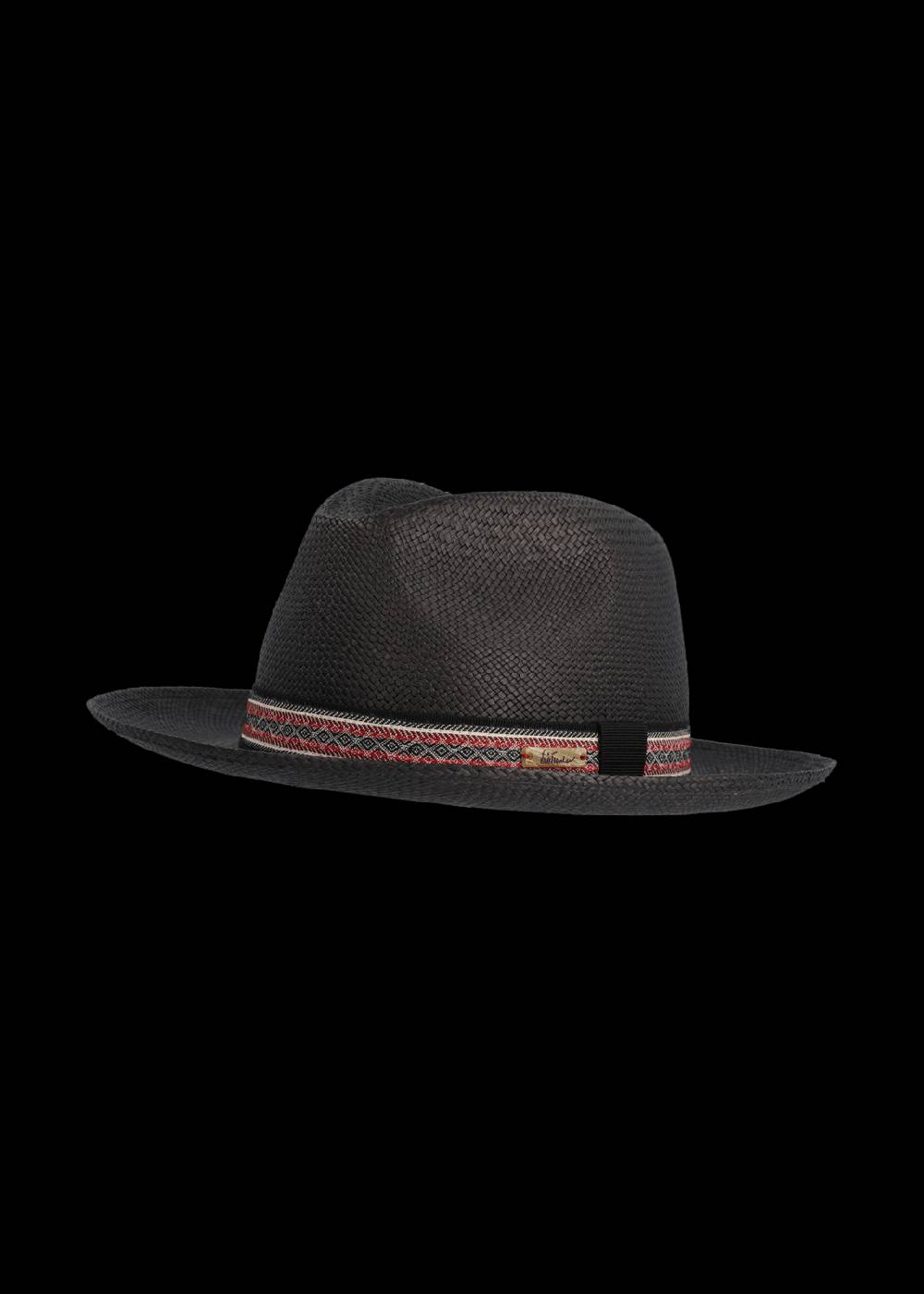 Luis Trenker Cappello in paglia con tesa ricurva modello Lumesa Moda
