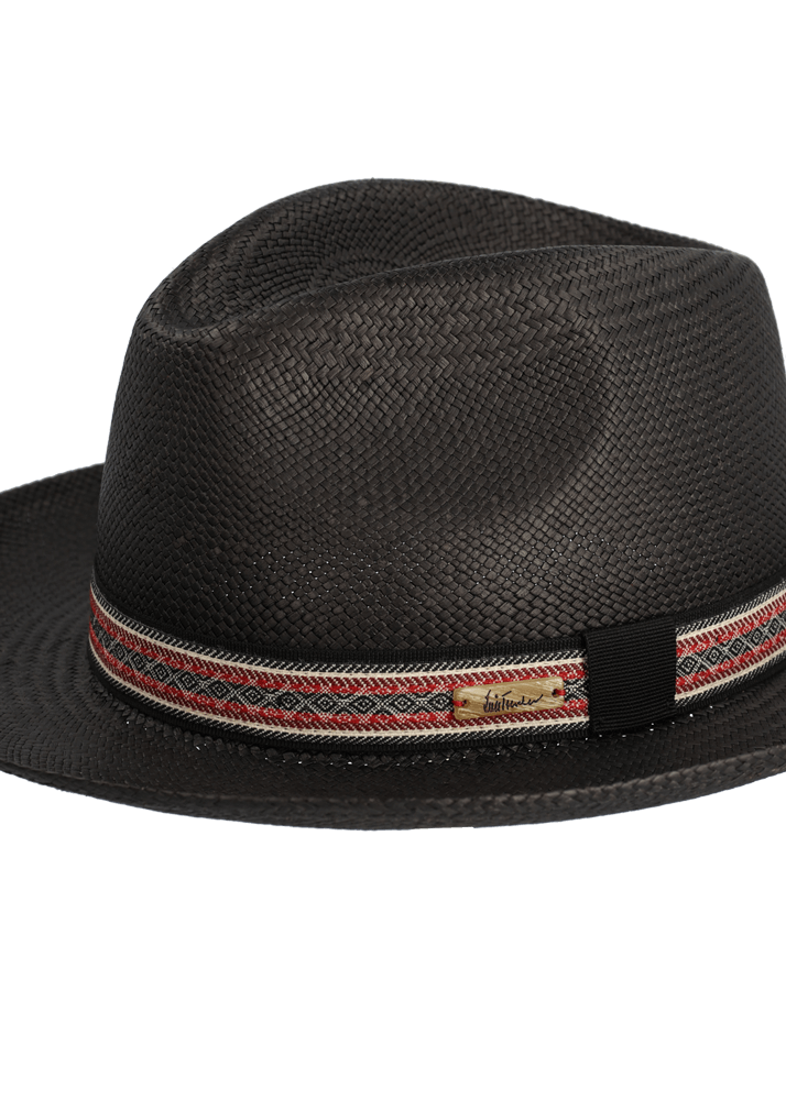 Luis Trenker Cappello in paglia con tesa ricurva modello Lumesa Moda