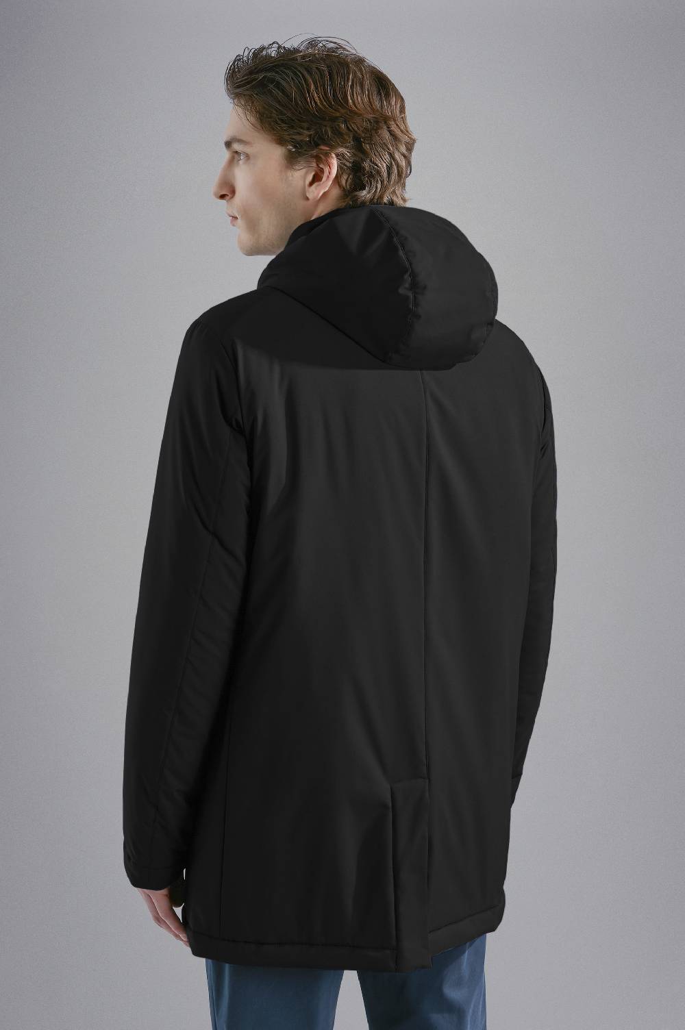﻿Paul & Shark Car Coat in Typhoon Platinum Paul & Shark Hotsell