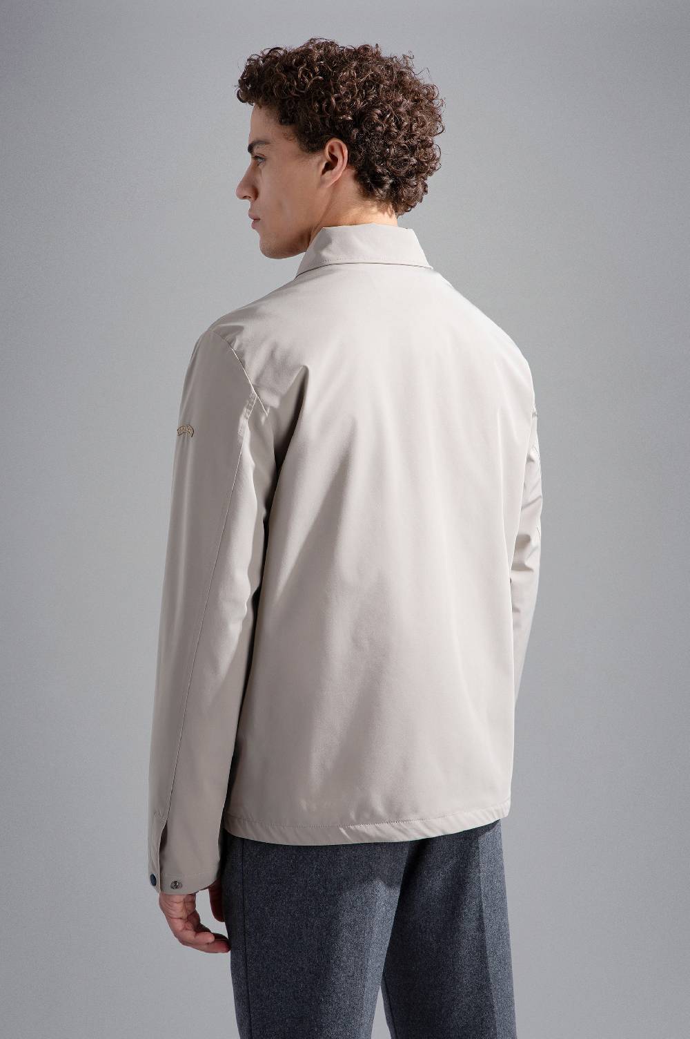 Paul & Shark Shacket in Typhoon Re-4X4 Stretch Paul & Shark Vendite Flash