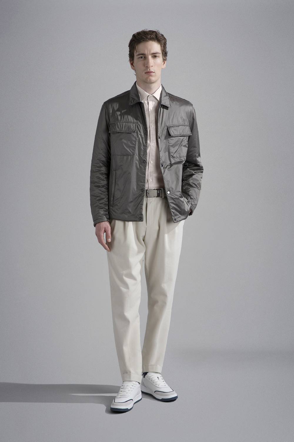 Paul & Shark Camicia in twill di cotone Paul & Shark Nuova