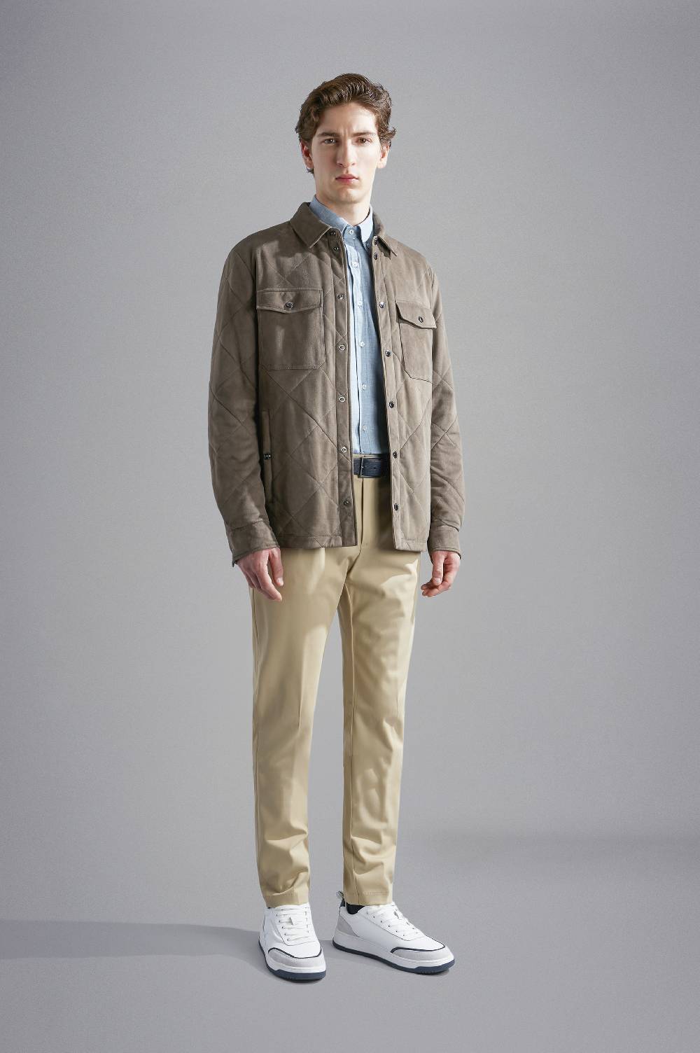 Paul & Shark Camicia in cotone, lino e cashmere Paul & Shark Italy