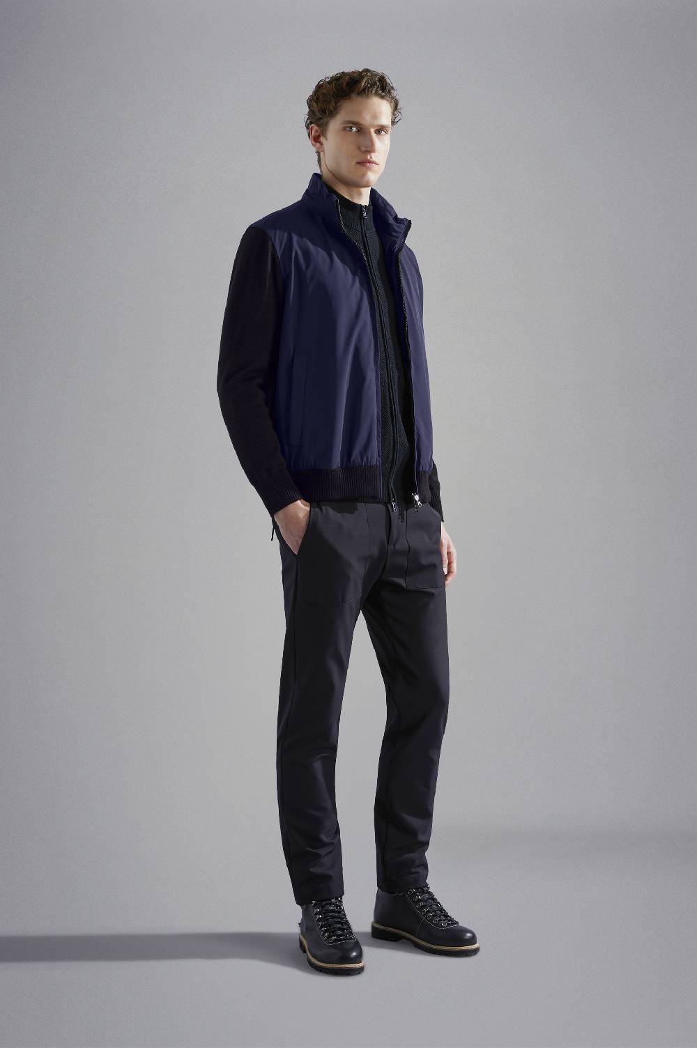 Paul & Shark Maglia Hybrid in lana e Typhoon® Paul & Shark Pezzi Unici