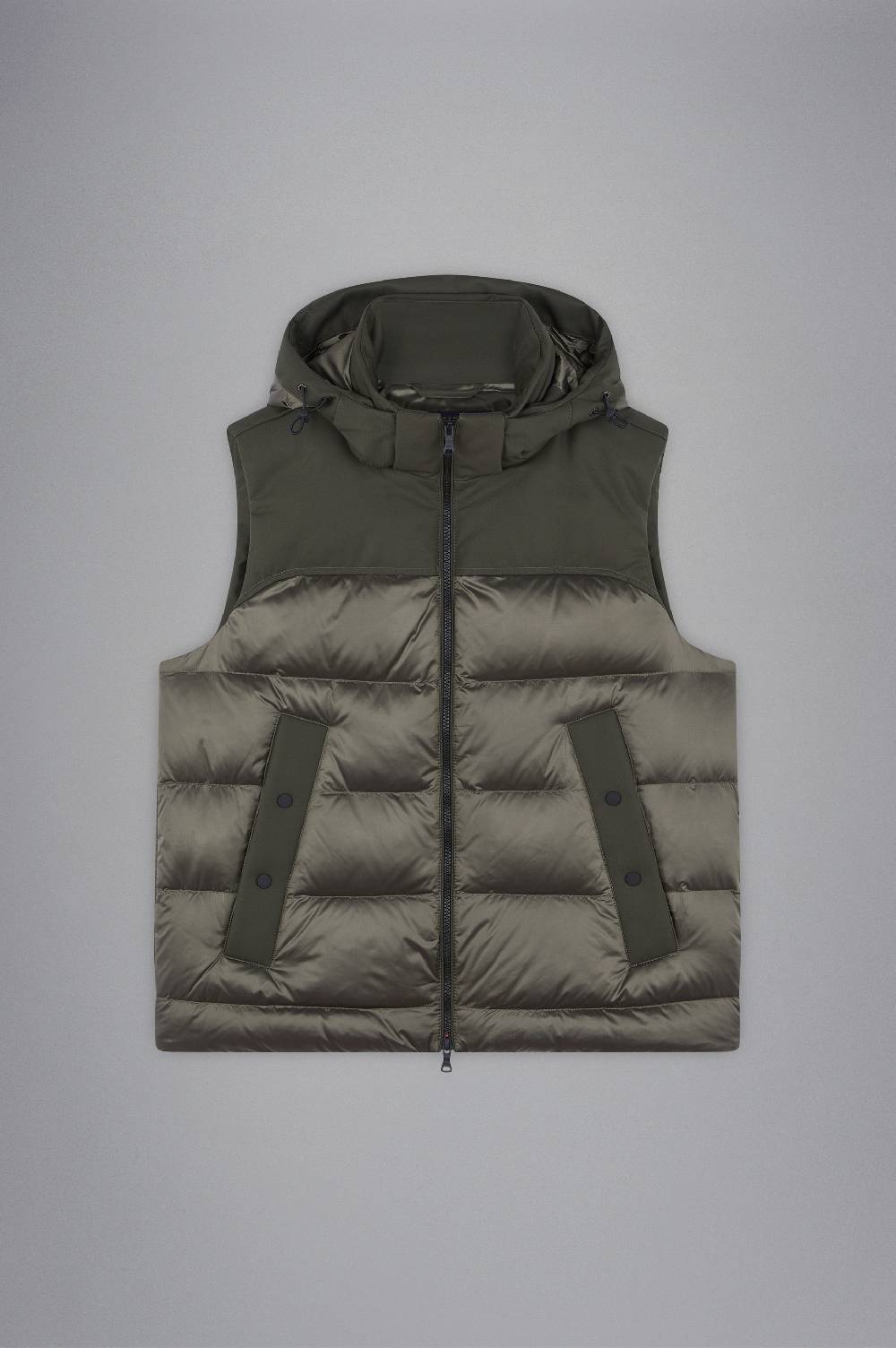 Paul & Shark Gilet Hybrid in nylon cangiante e tessuto tecnico Paul & Shark Acquista Ora