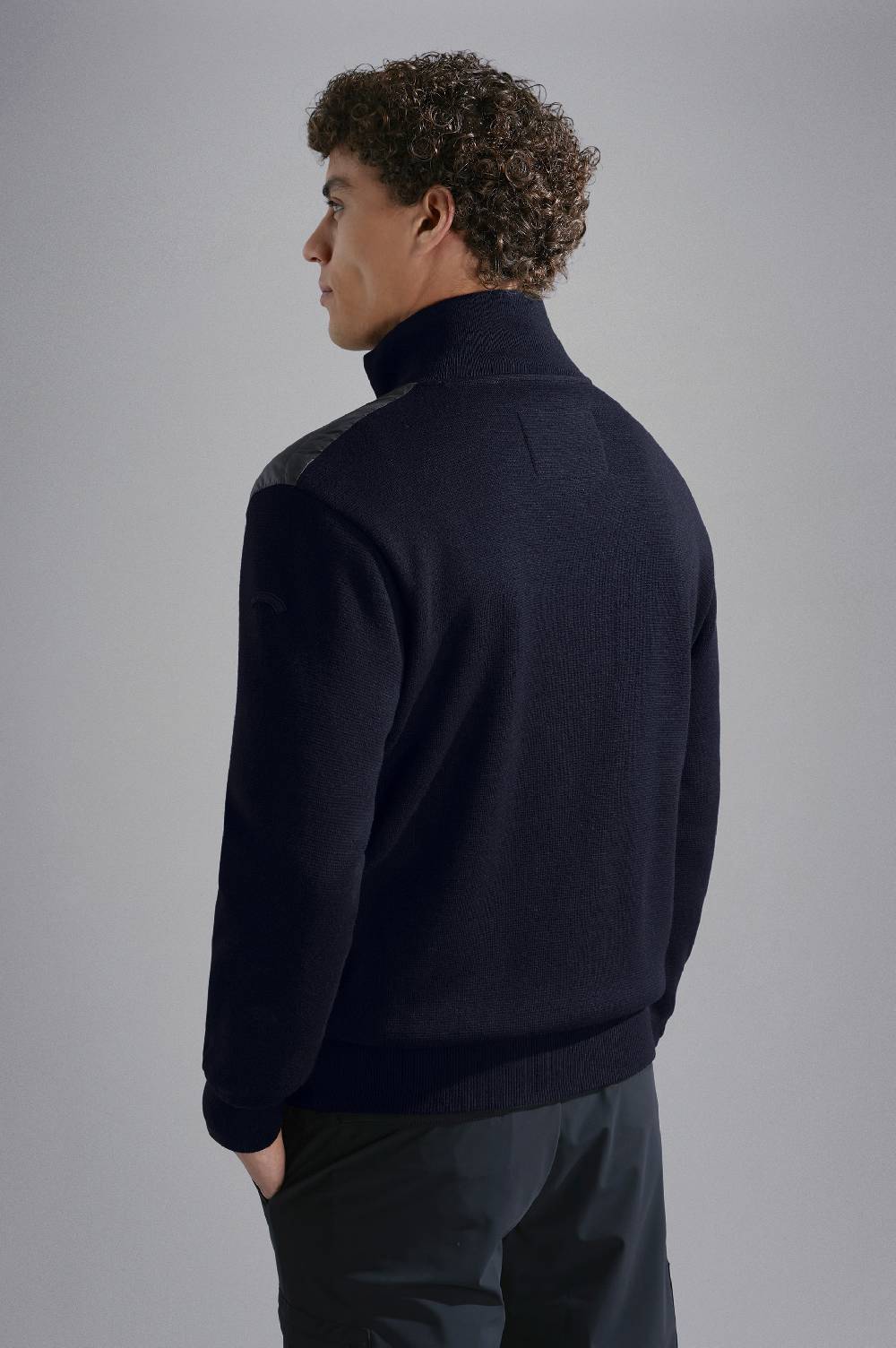 Paul & Shark Cardigan Hybrid in lana e nylon Paul & Shark Fino Al -60%