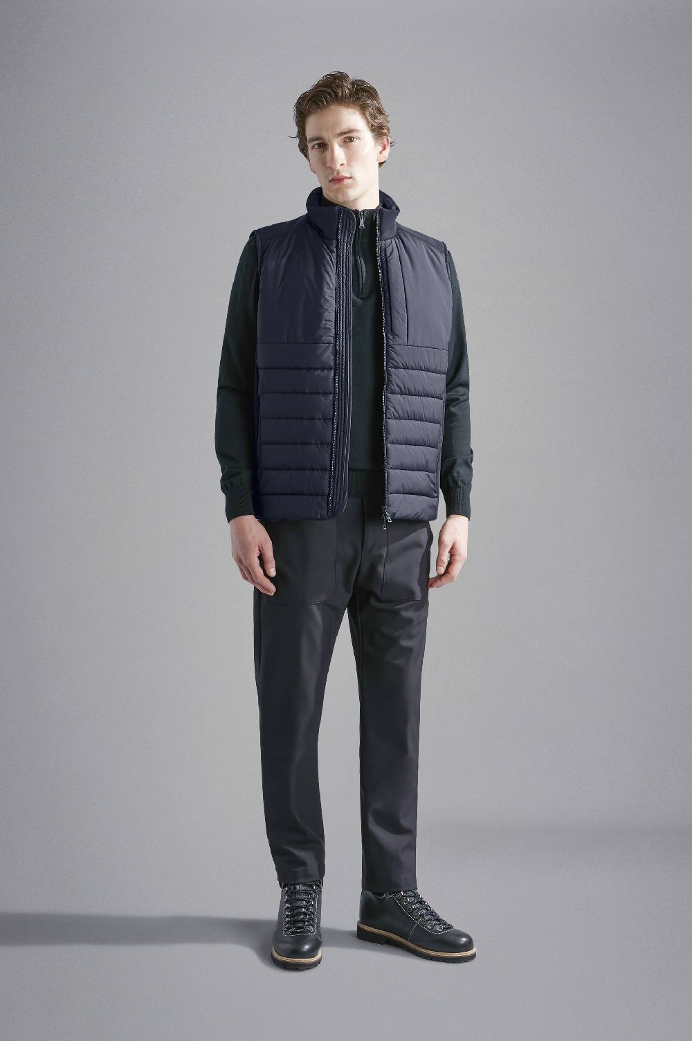 Paul & Shark Gilet Hybrid in Re-Shark Shell Paul & Shark Sottocosto