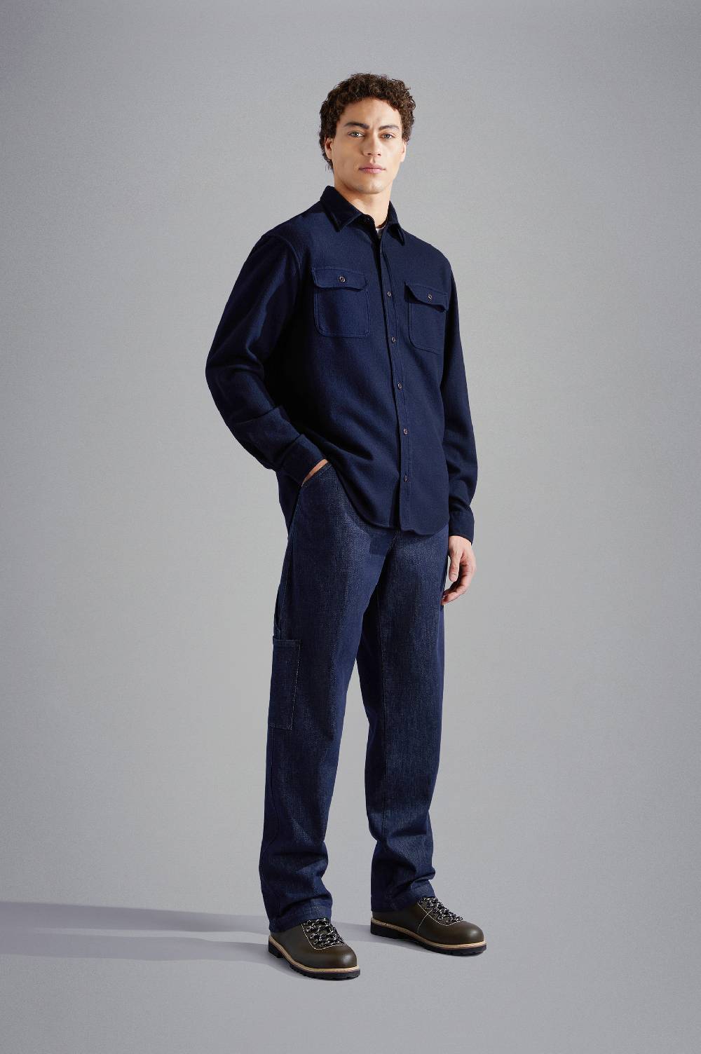 Paul & Shark Overshirt in lana Paul & Shark In Vendita