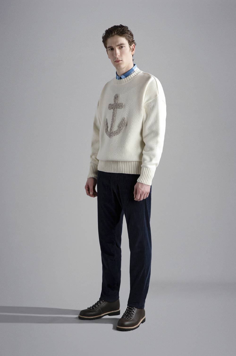 Paul & Shark Overshirt in flanella di cotone Paul & Shark Vendita Economica