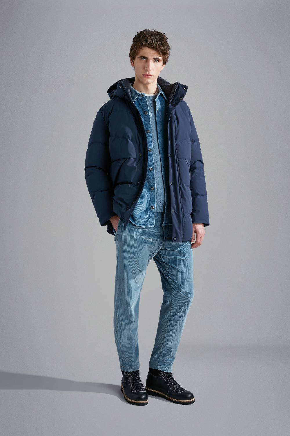 Paul & Shark Overshirt in velluto Paul & Shark Saldi Di Fabbrica