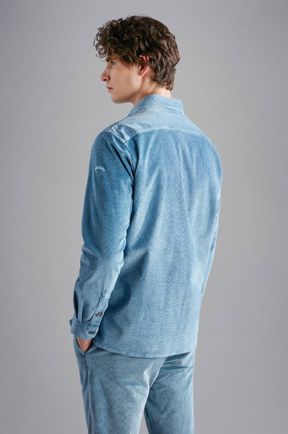 Paul & Shark Overshirt in velluto Paul & Shark Saldi Di Fabbrica