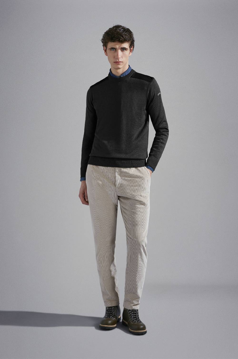 Paul & Shark Maglia in lana con inserti in Typhoon® Paul & Shark 2025