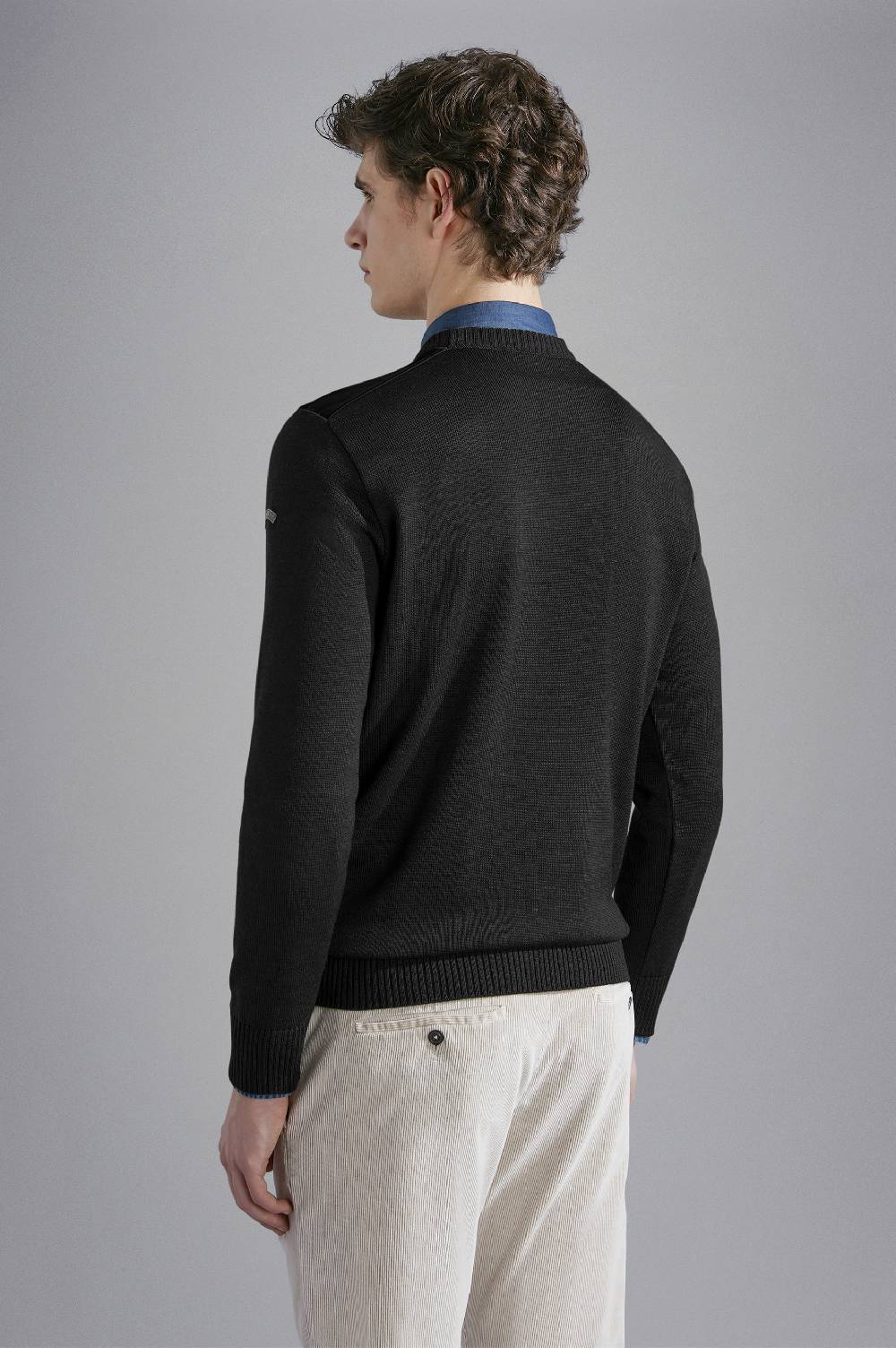Paul & Shark Maglia in lana con inserti in Typhoon® Paul & Shark 2025