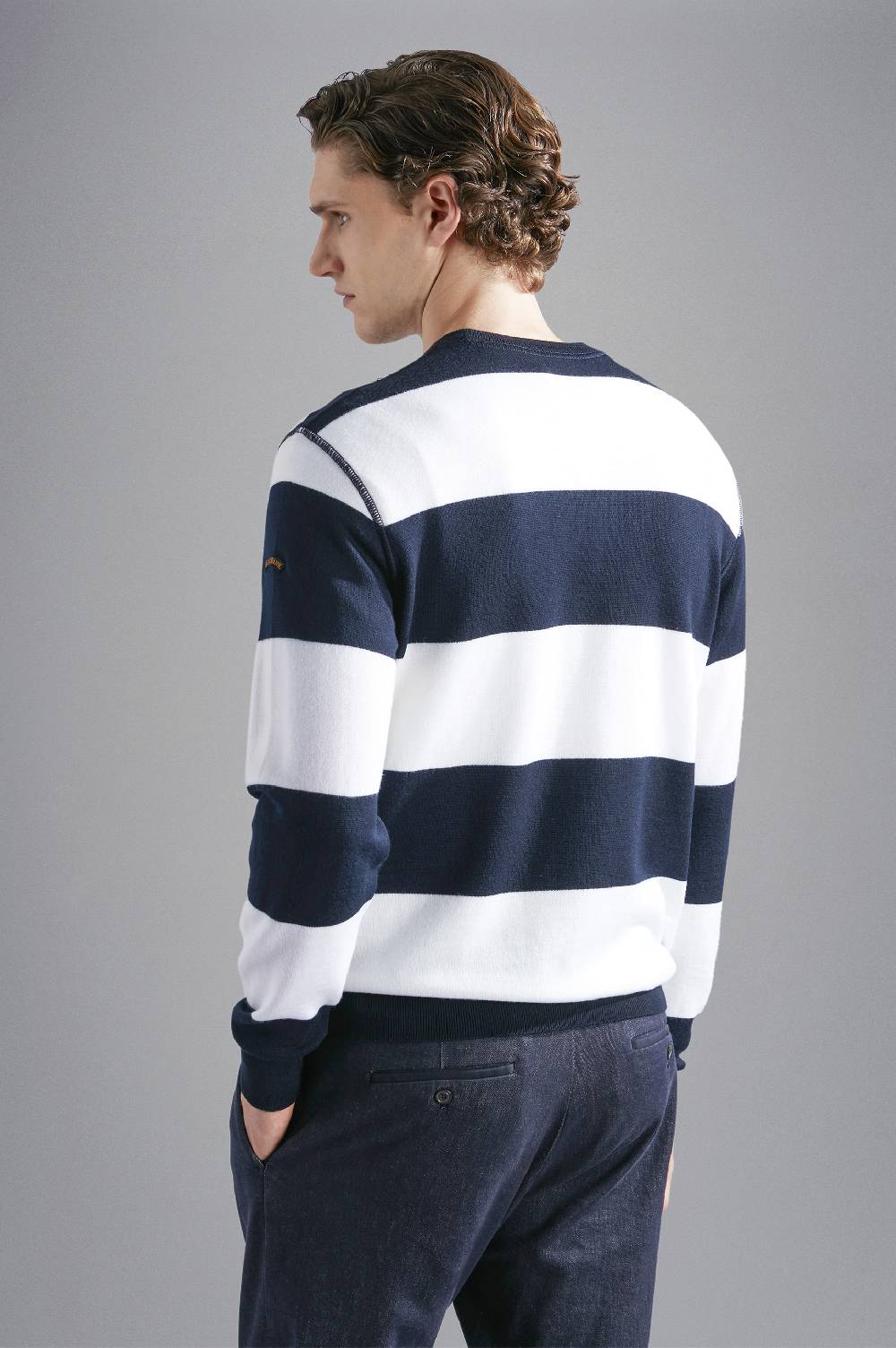 Paul & Shark Maglia in lana con motivo a righe Paul & Shark Nuovo