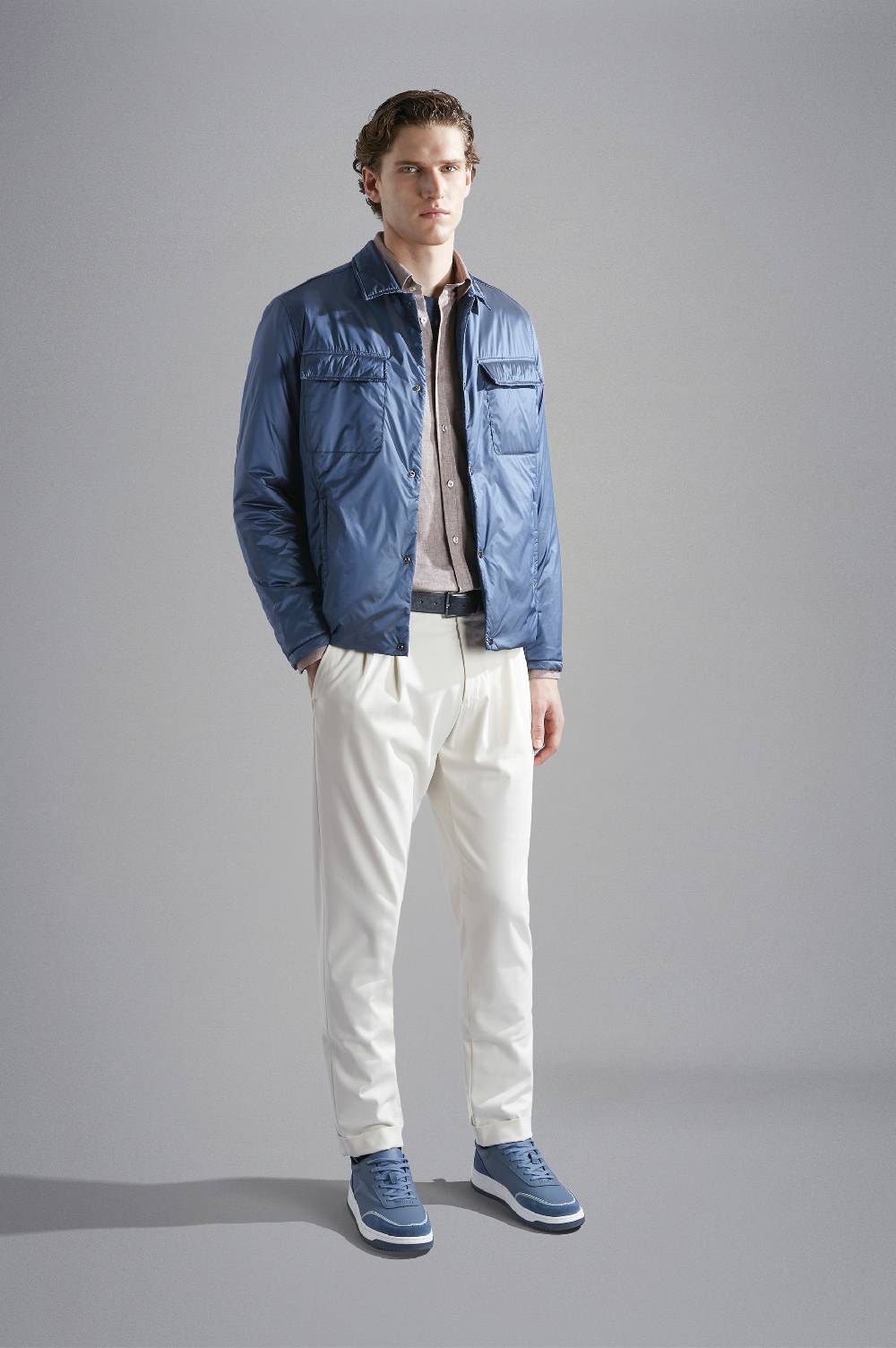 Paul & Shark Shacket in nylon cangiante Paul & Shark Qualità Garantita