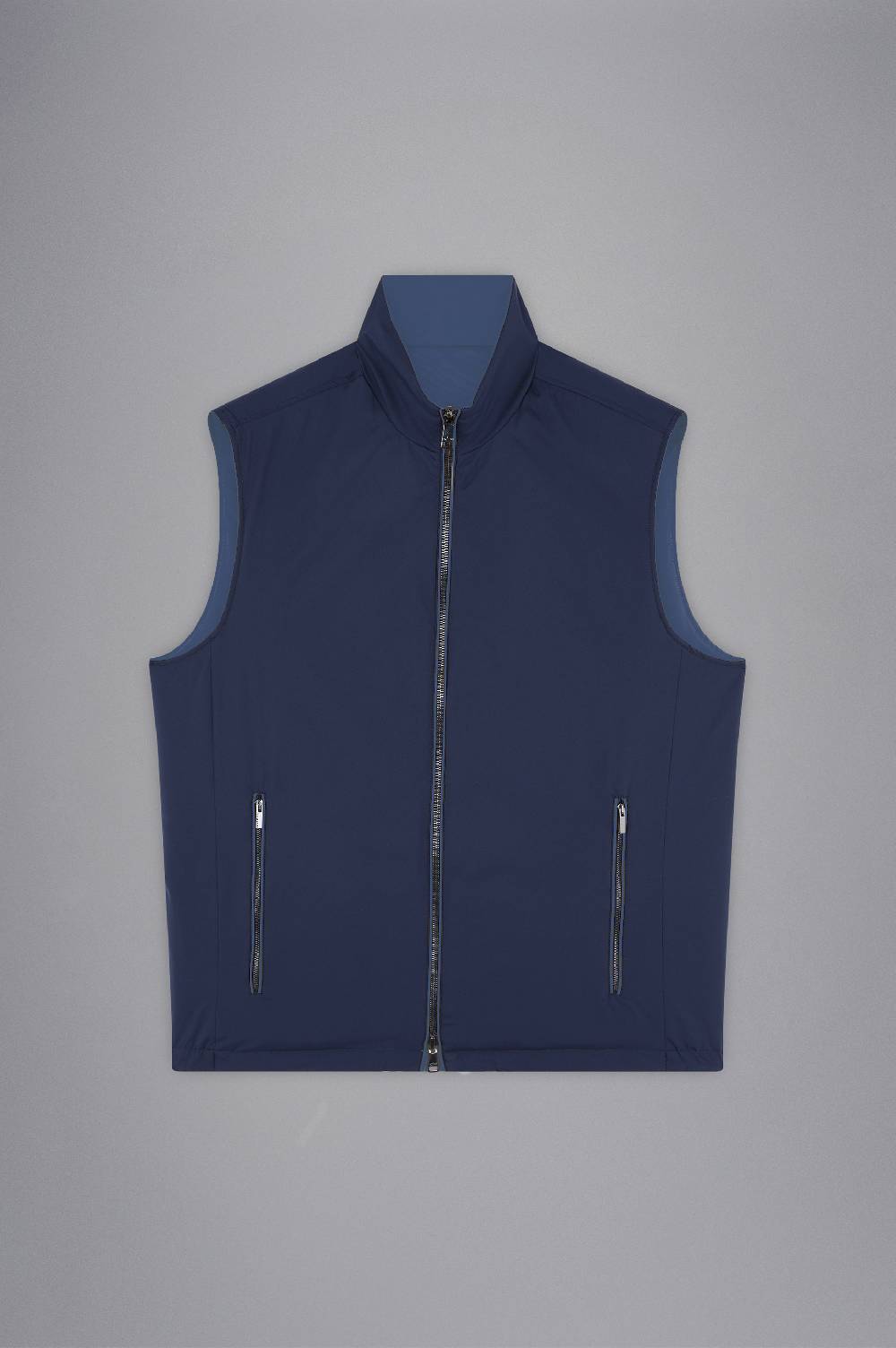Paul & Shark Gilet double face in Typhoon Platinum Paul & Shark Negozi Online