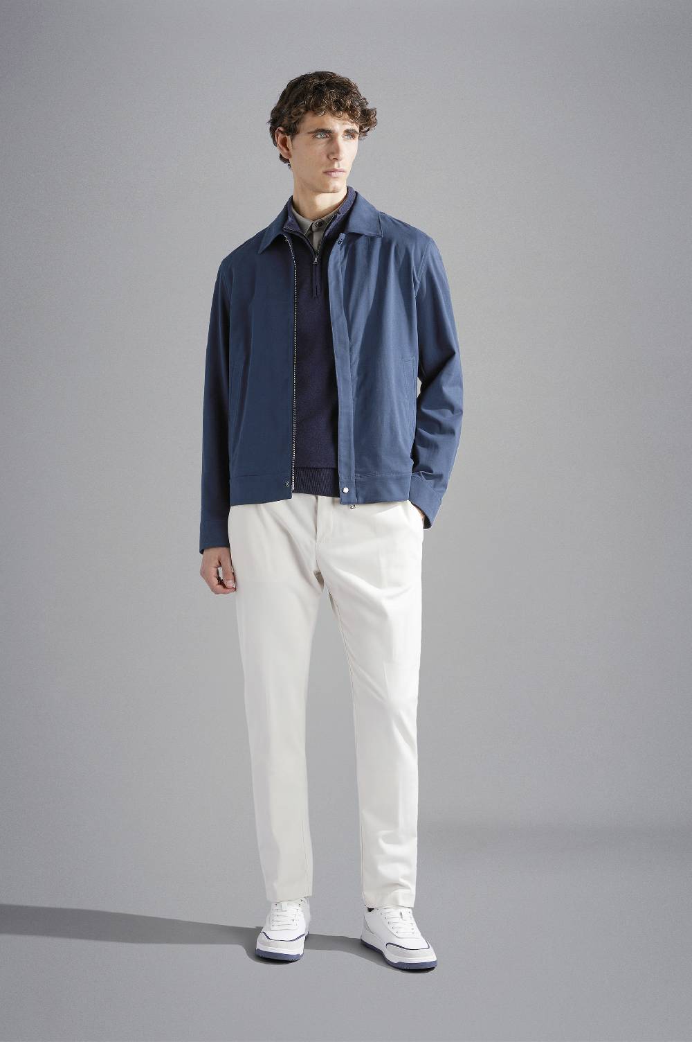 Paul & Shark Shacket in cotone stretch Paul & Shark Acquista Ora