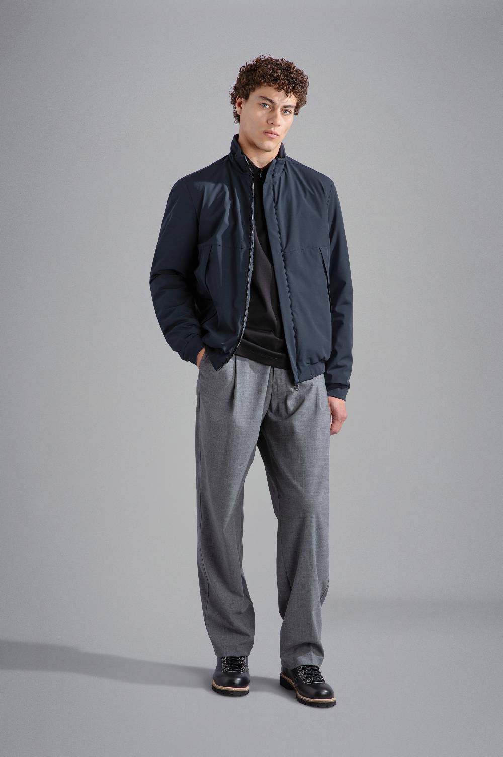 Paul & Shark Bomber in Typhoon Re-4X4 Stretch Paul & Shark Promozione Limitata