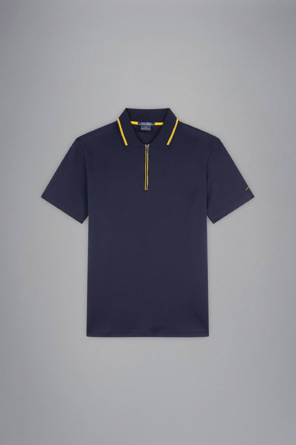 Paul & Shark Polo in cotone con zip Paul & Shark Sconto