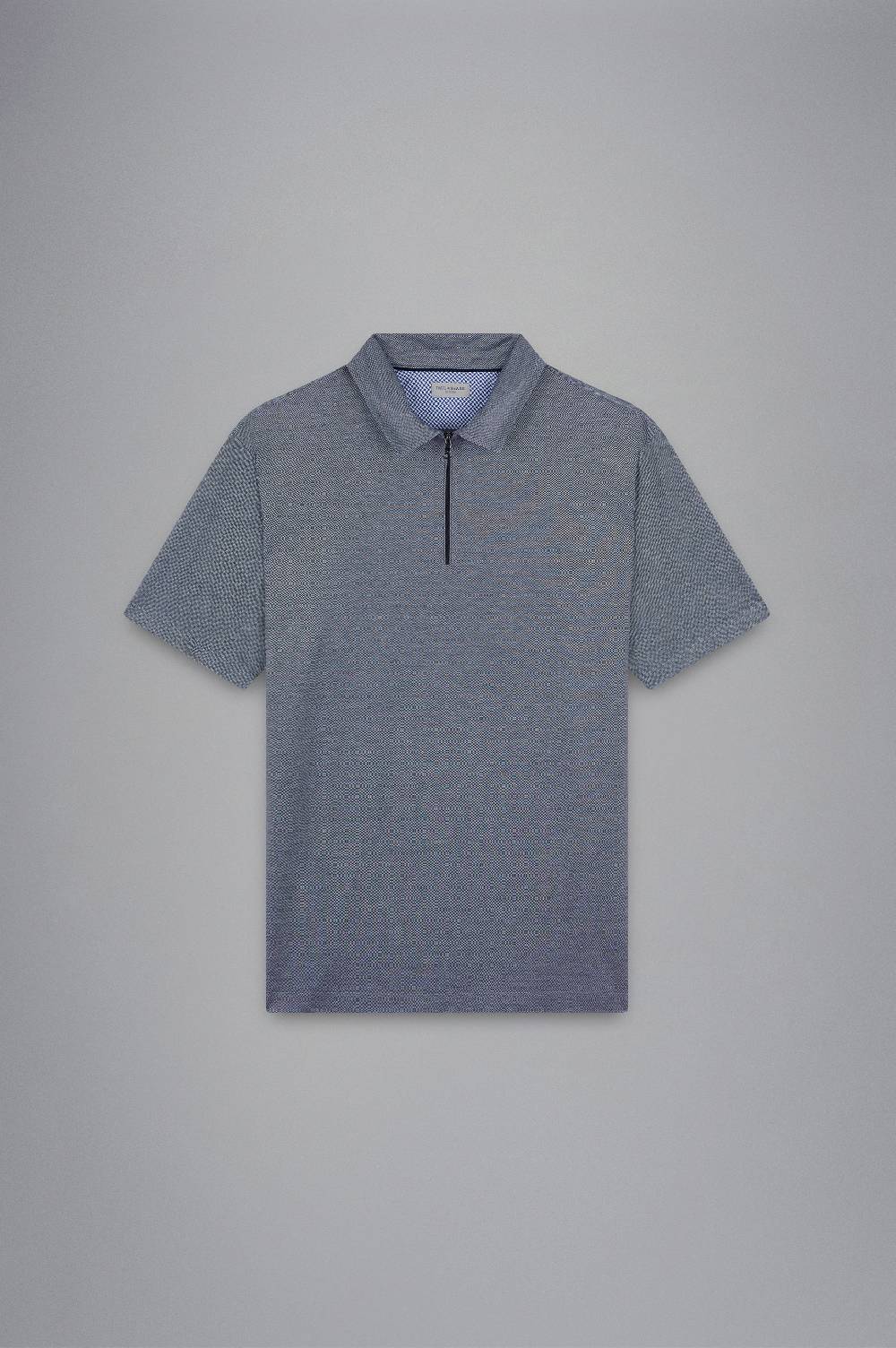 Paul & Shark Polo in cotone piqué con zip Paul & Shark Saldi Di Fabbrica